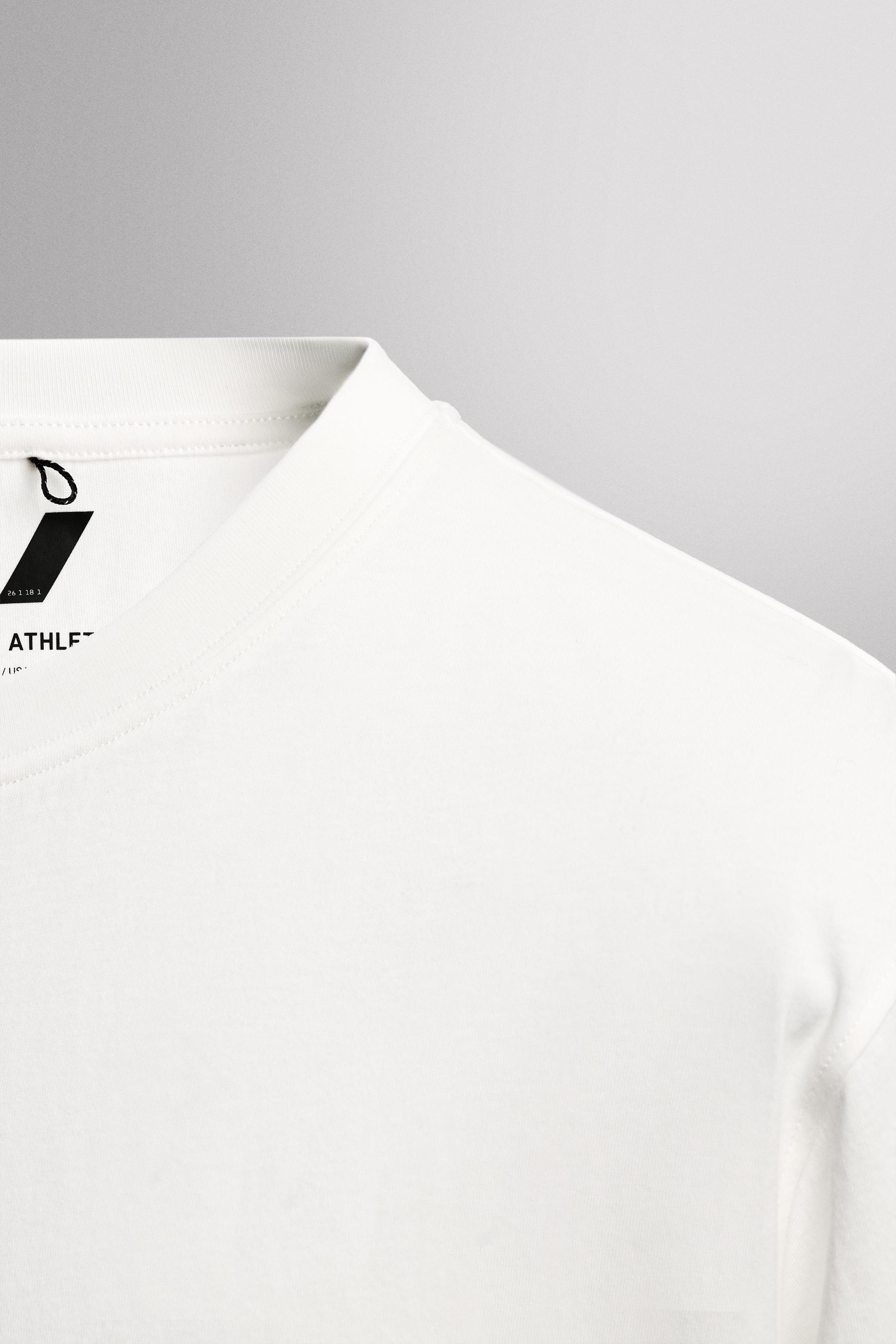 T-SHIRT BASIQUE EN COTON POUR L'ENTRAÎNEMENT